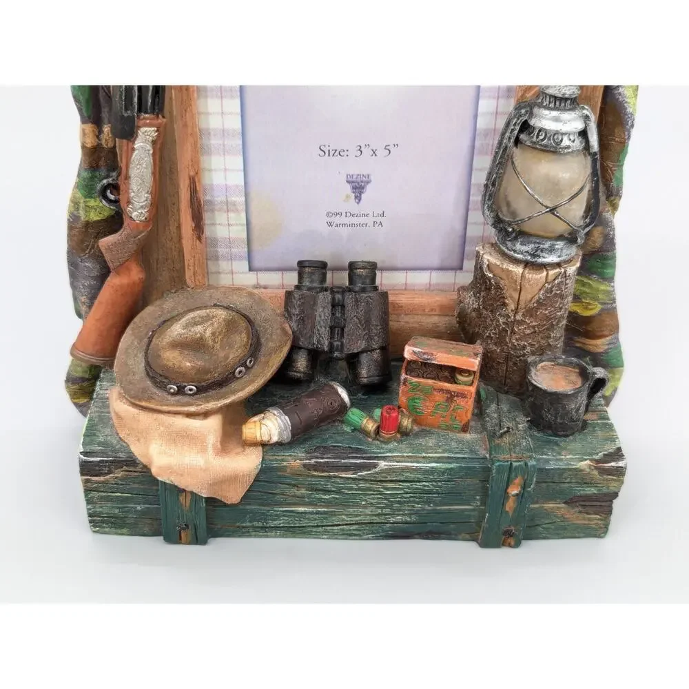 Camping Hunting Lighted Photo Frame For 3
